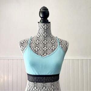 DKNY Sport Mesh Racerback Sports Bra Size M